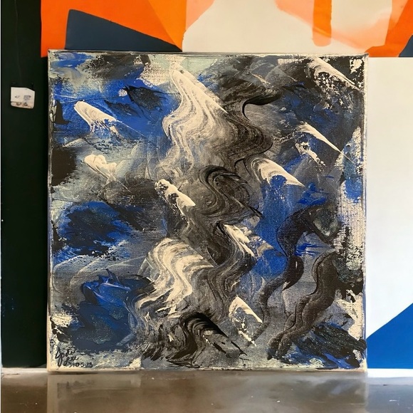 Original Handcrafted Abstract Artwork - Picture 3 of 4